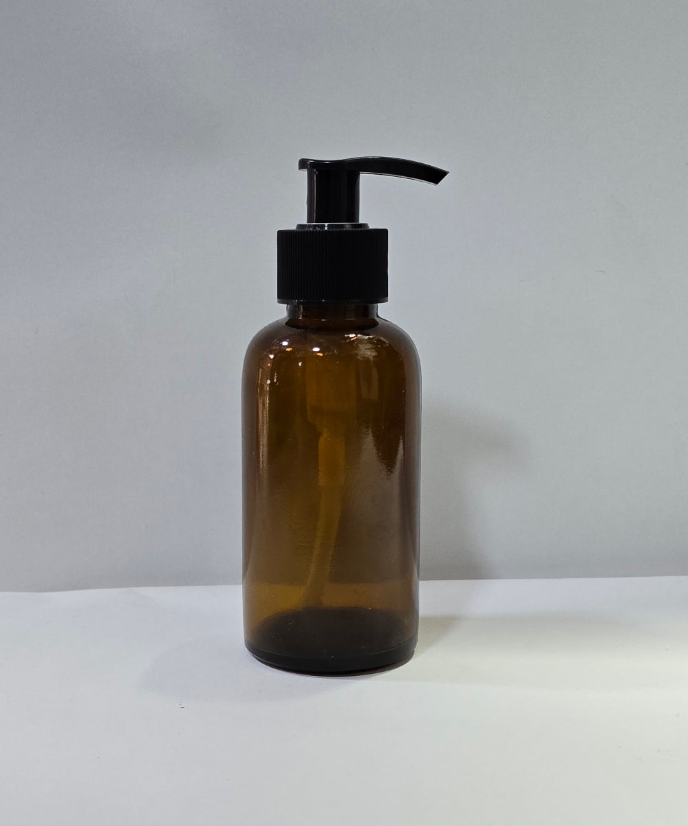 Dispensador ámbar de 120ml tipo gel